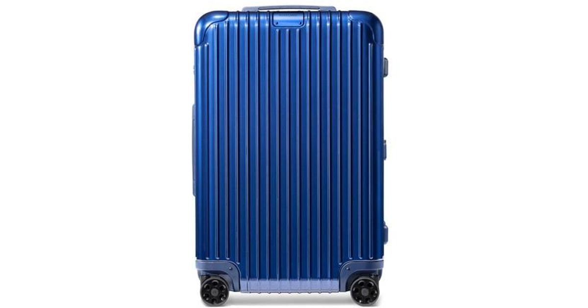 RIMOWA Essential Check-in M luggage in Blue for Men | Lyst