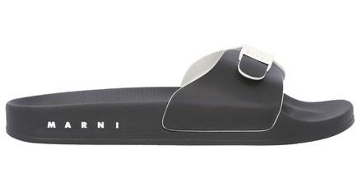 Marni Slides in Black for Men Lyst