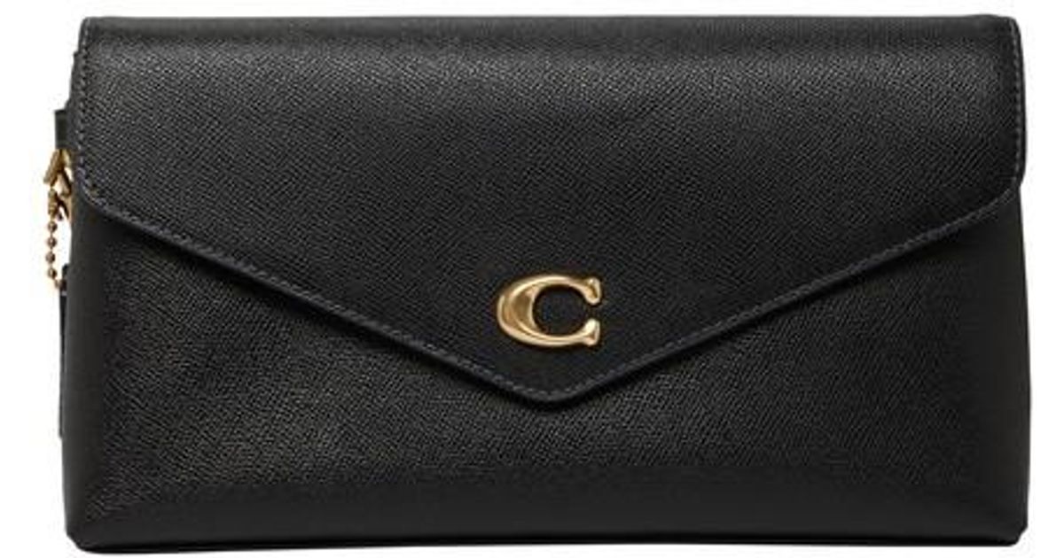 COACH Wyn Wristlet in Black Lyst