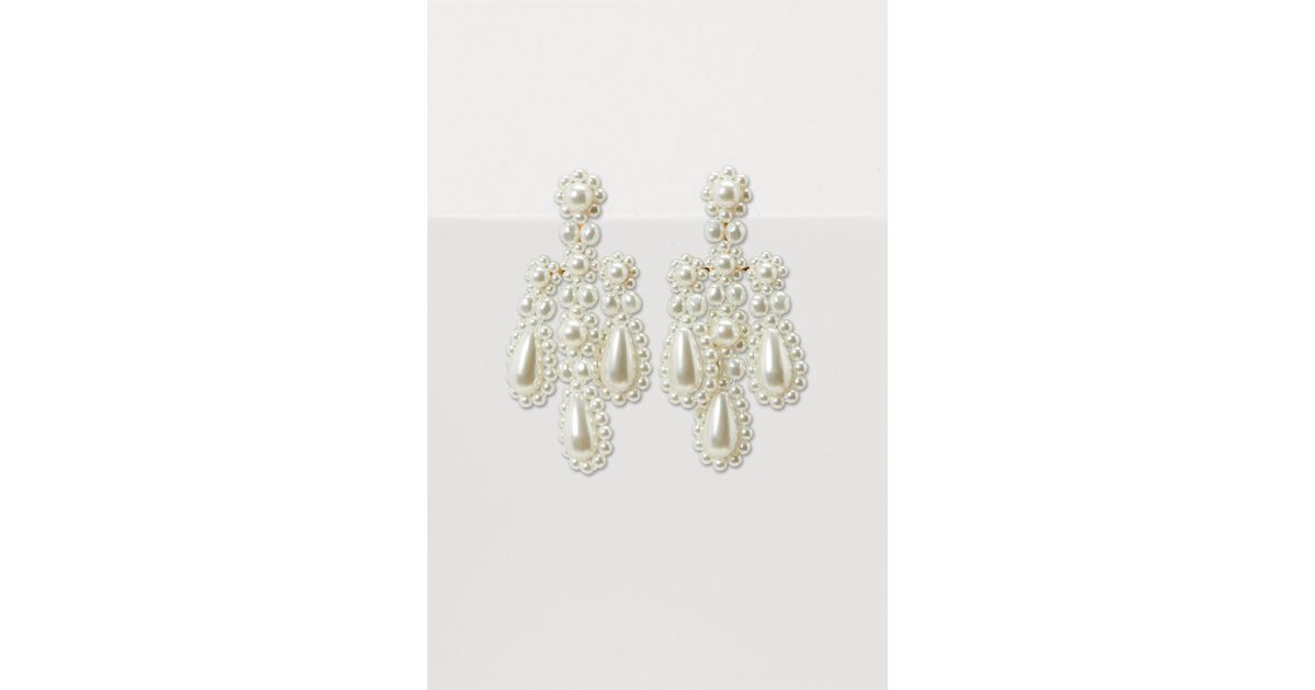 Simone rocha pearl on sale earrings
