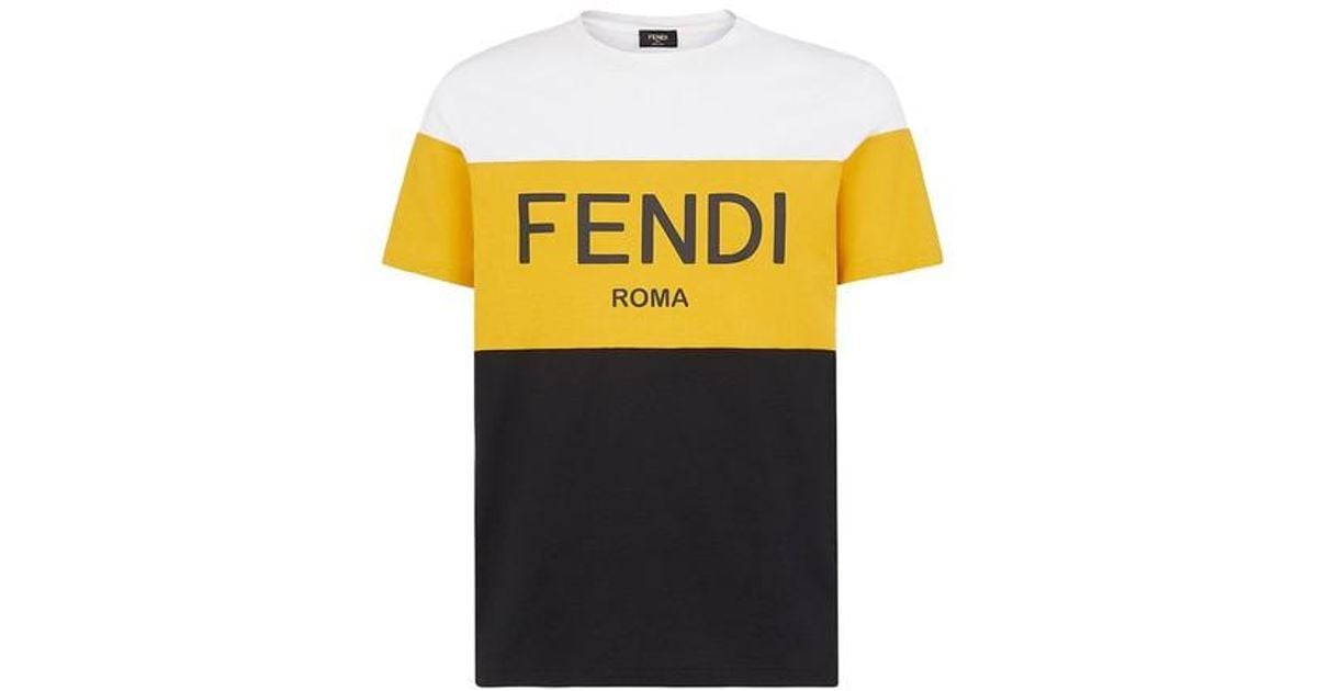 fendi t shirt multicolor