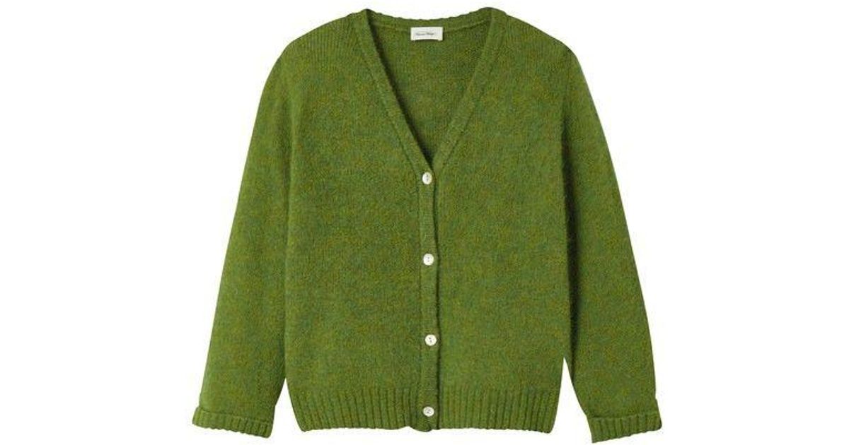 American Vintage East Cardigan in Green Lyst