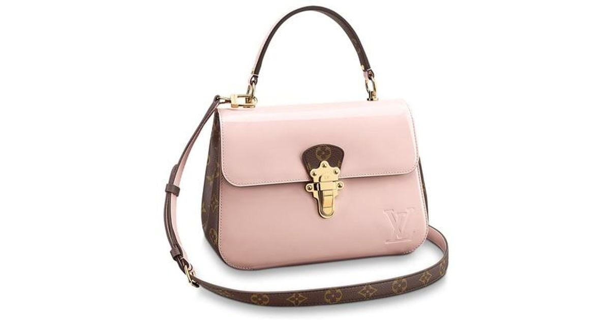 Louis Vuitton Rose Ballerine Vernis Leather and Monongarm Canvas Cherrywood  PM Bag Louis Vuitton | The Luxury Closet