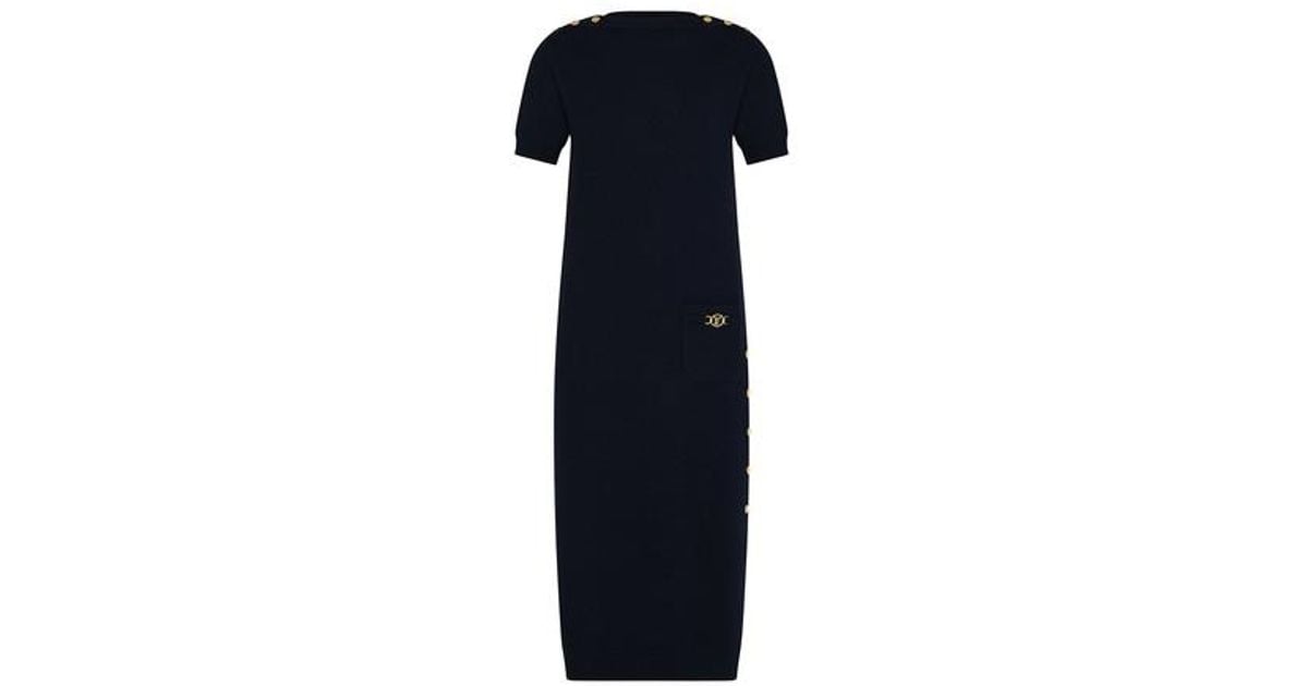 Louis Vuitton Nautical Print Midi Dress