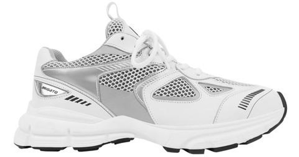 Axel Arigato Leather Marathon Runner in White for Men - Lyst