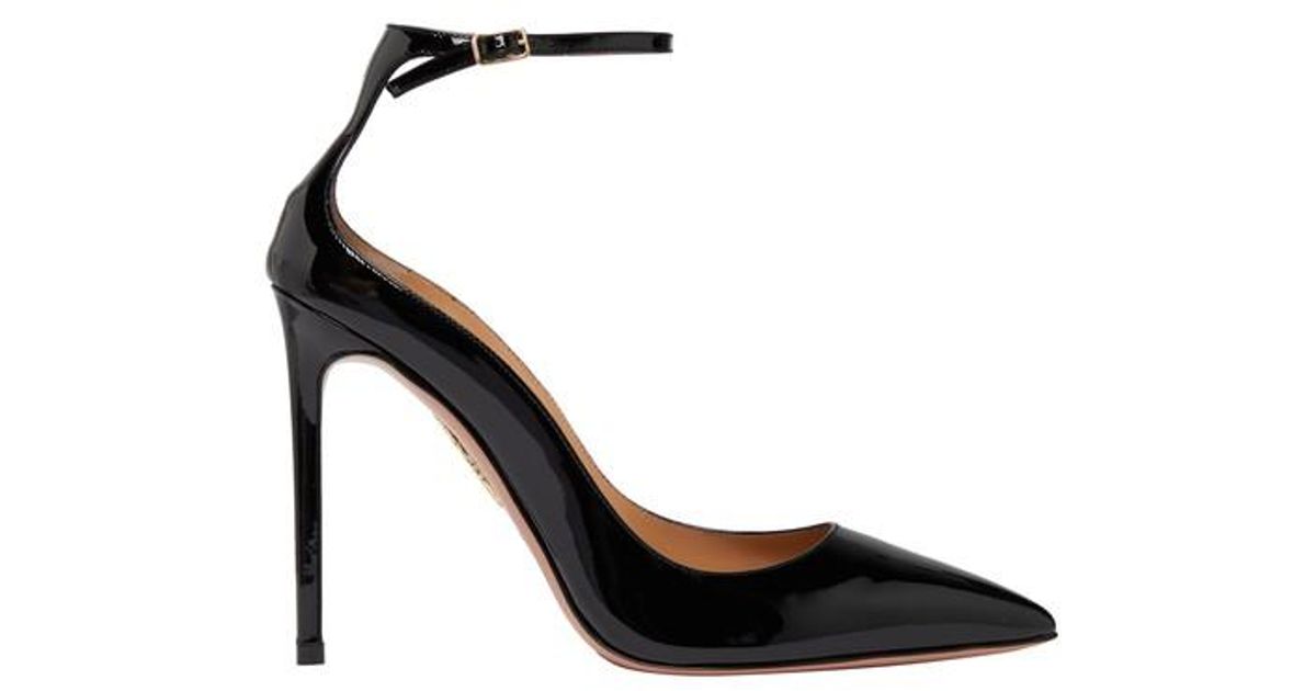 Aquazzura Love Affair Pumps in Black | Lyst