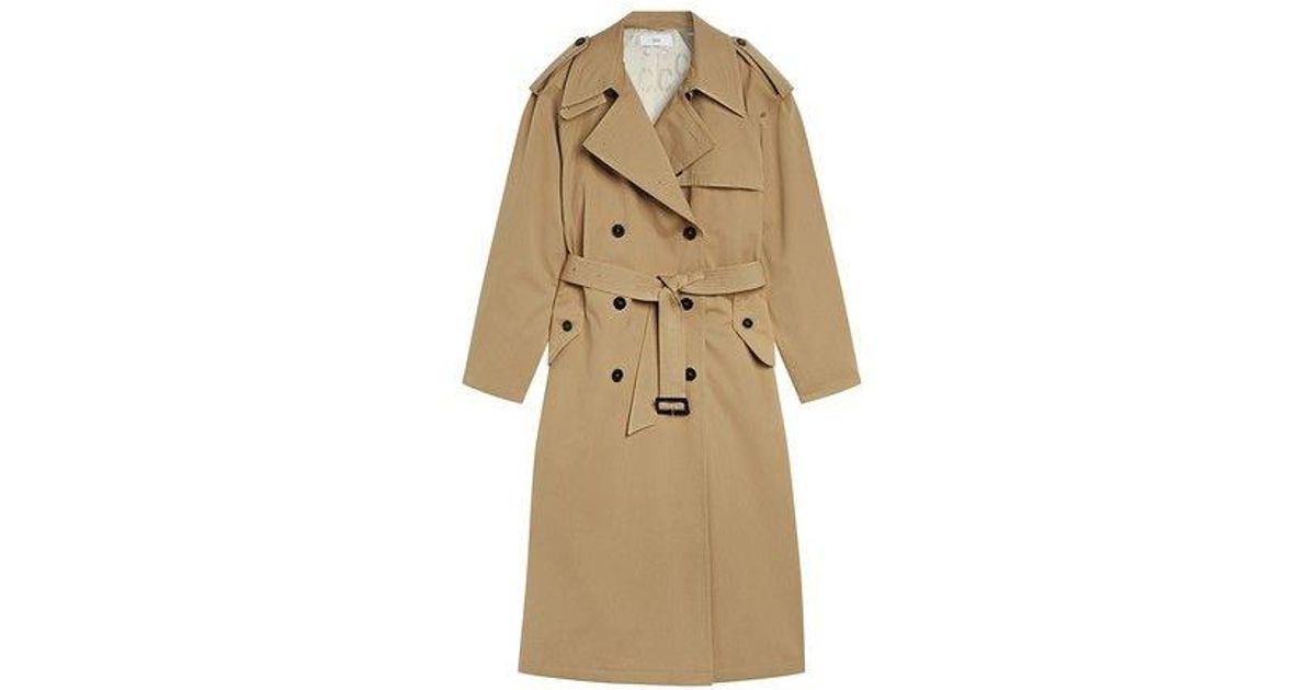 Closed Trench Coat in Natural | Lyst