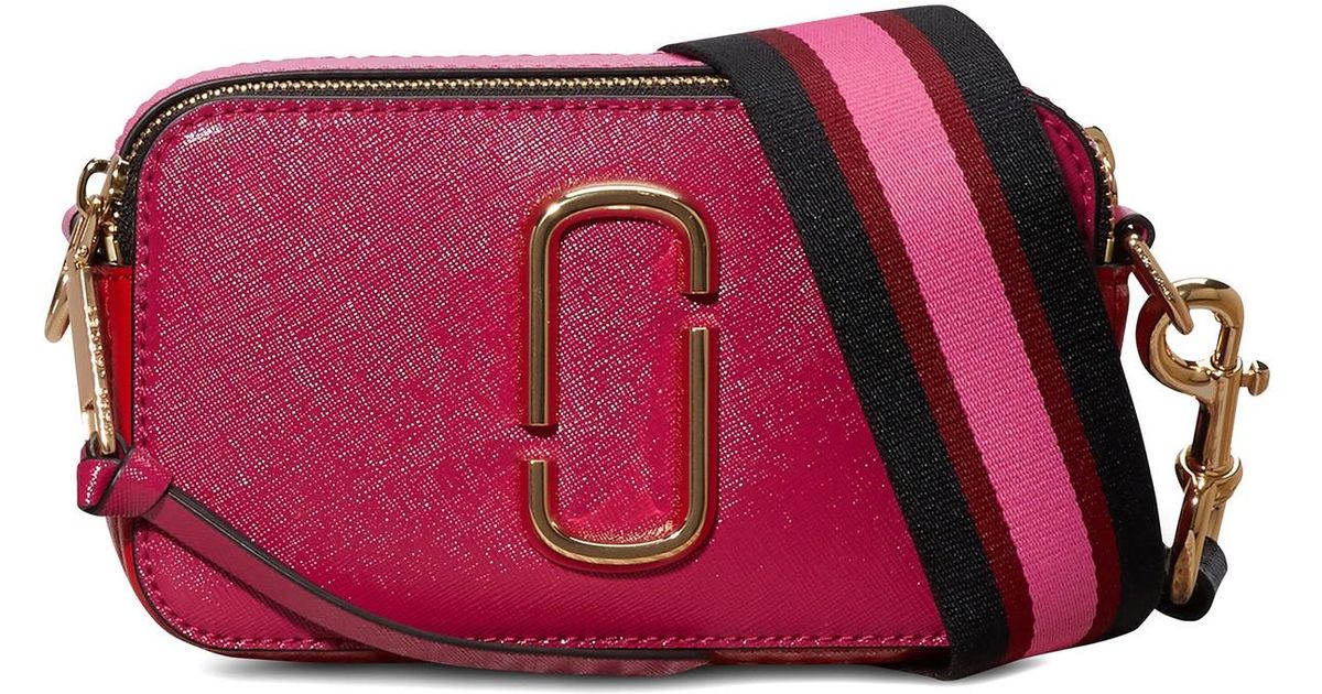 marc jacobs red camera bag