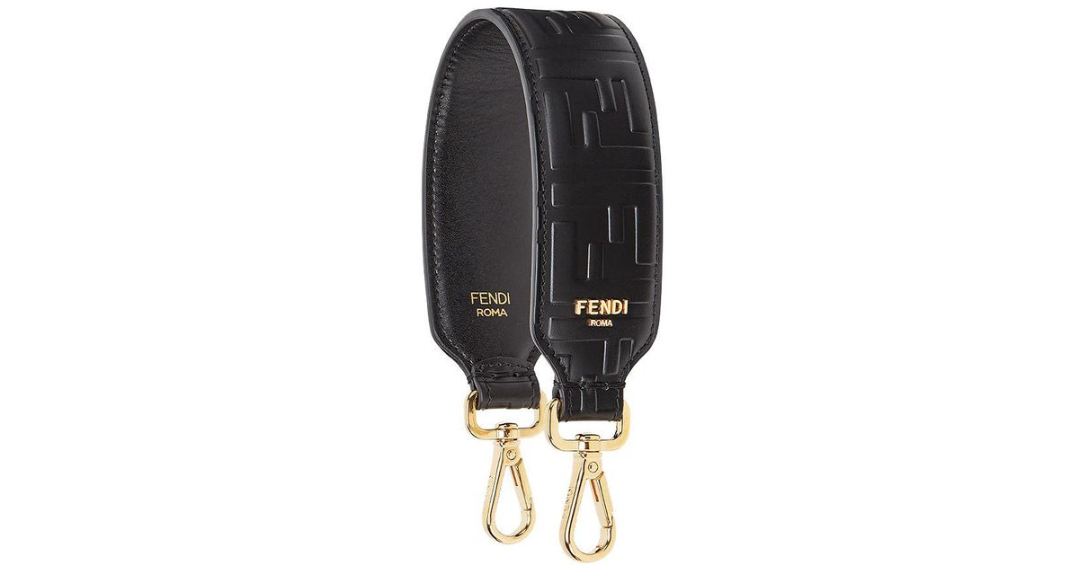 Fendi Mini Strap You in Black Lyst Australia