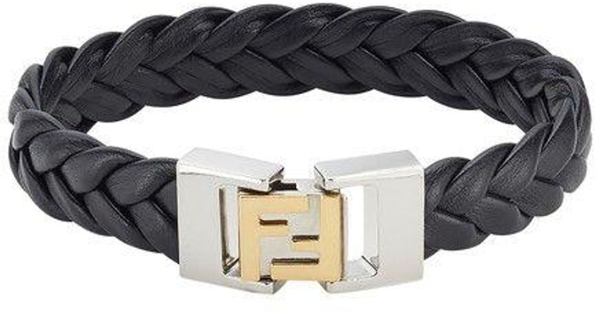 Fendi O'Lock Bracelet - Silver-colored bracelet | Fendi
