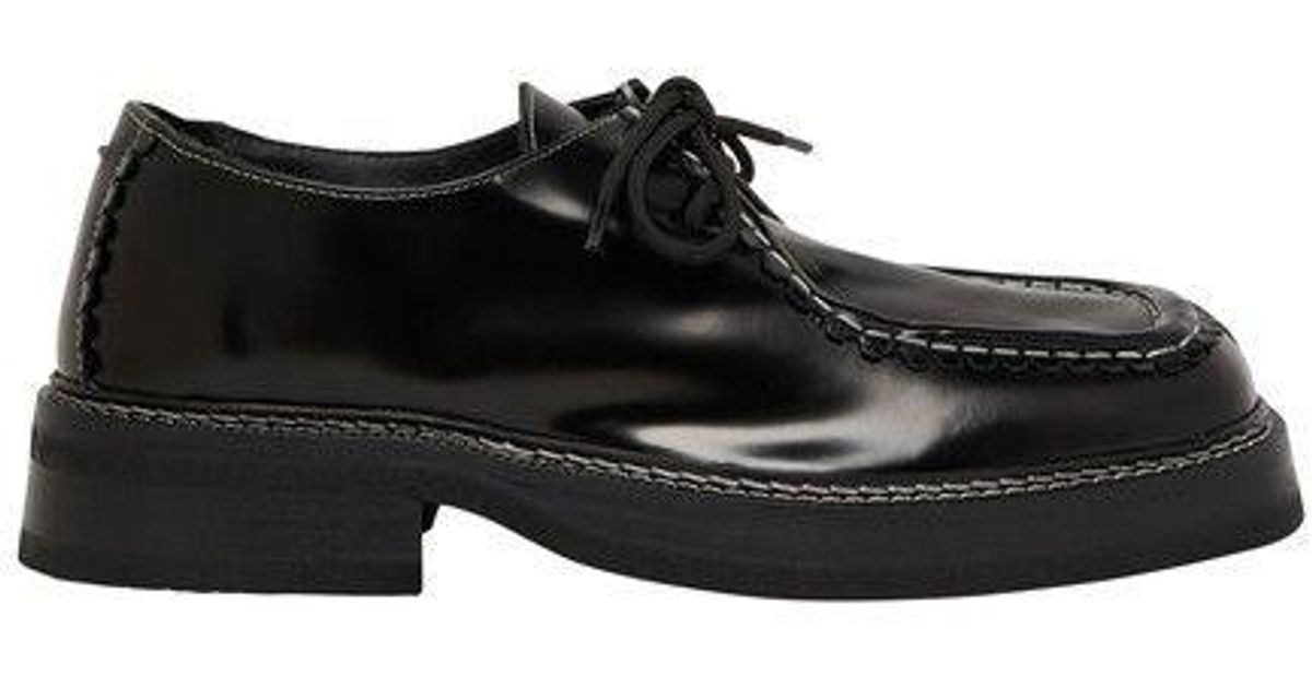 Eytys Akeem Leather Black Derbies for Men | Lyst Eytys Akeem Leather Black Derbies for Men | Lyst