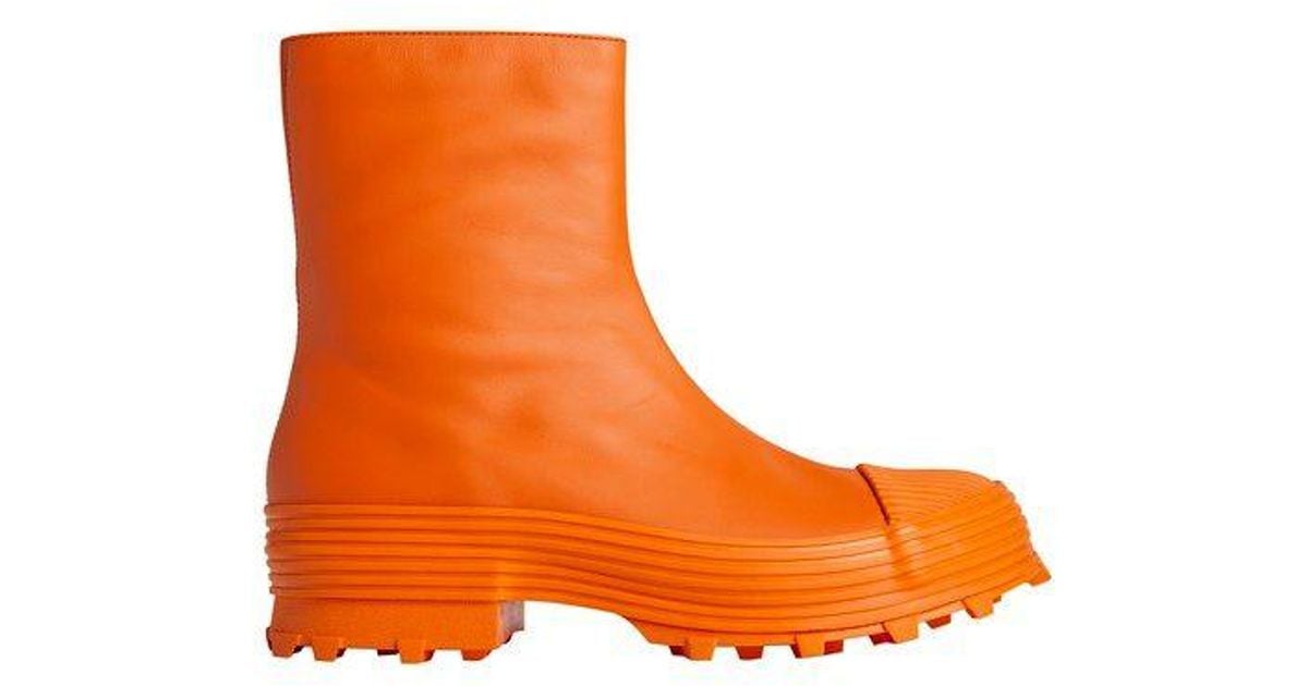 CAMPERLAB Traktori Boots in Orange | Lyst