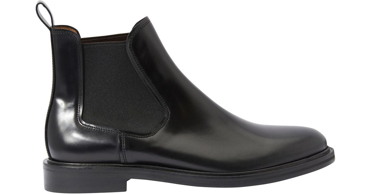 A.P.C. Johanne Ankle Boots in Black - Lyst