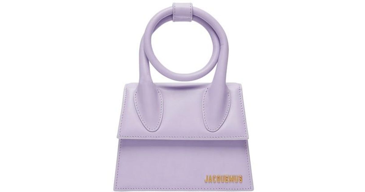 Jacquemus Le Chiquito Noeud Bag in Lilac (Purple) Lyst Canada