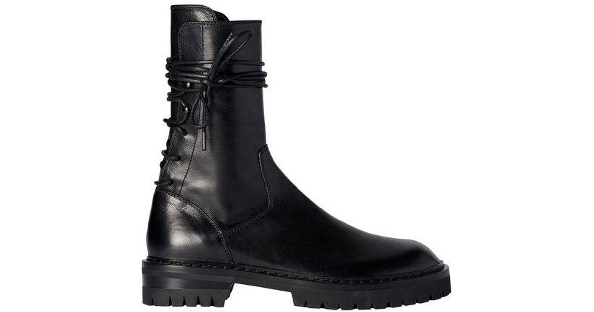 Ann Demeulemeester Leather Louise Boots in Black for Men | Lyst
