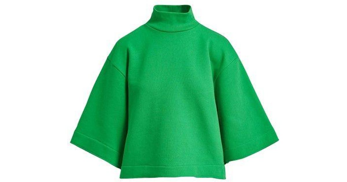 Essentiel Antwerp Eggy Sweatshirt in Green | Lyst