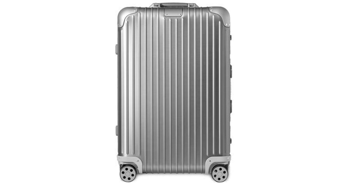 RIMOWA Original Checkin M luggage in Grey for Men Lyst UK