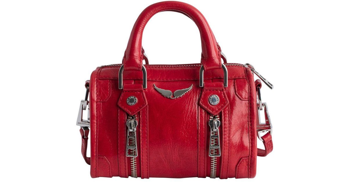 Zadig & Voltaire Sunny Nano #2 Bag in Red | Lyst
