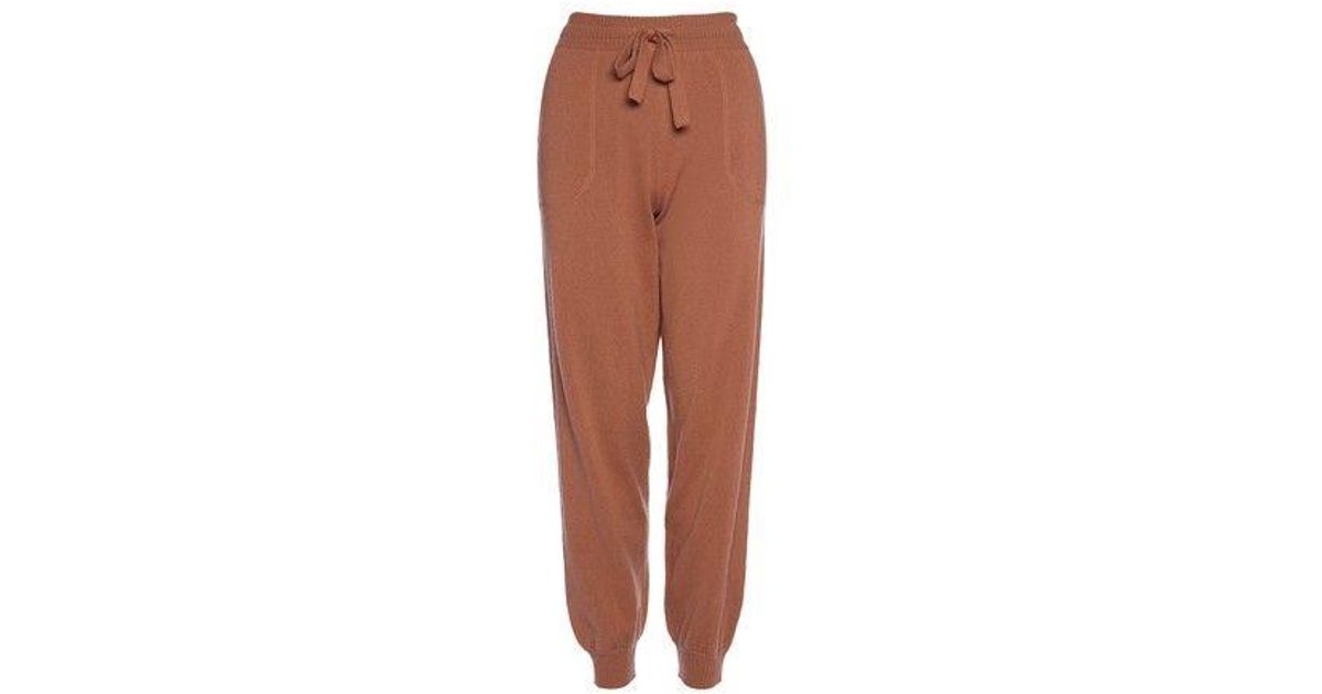 Eres Star jogging Pants With Tight Ankles in Brown Lyst