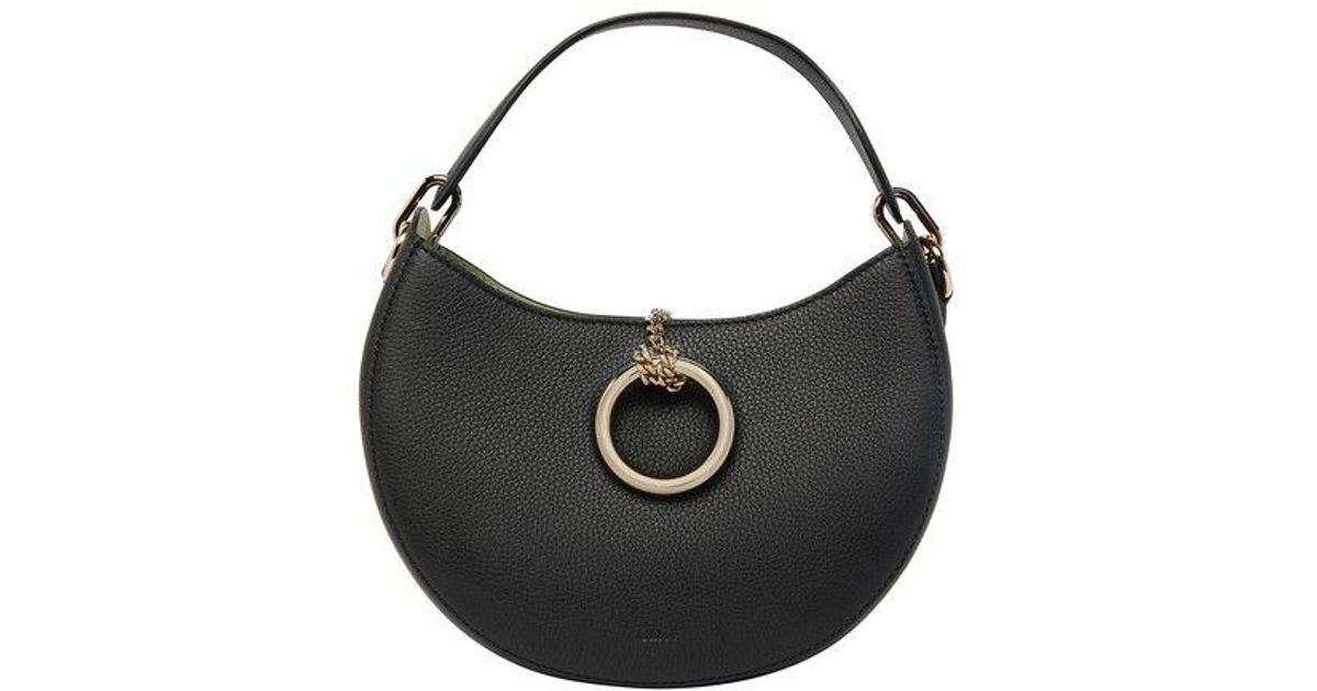 Chloé Arlene Double Wear Bag in Black | Lyst