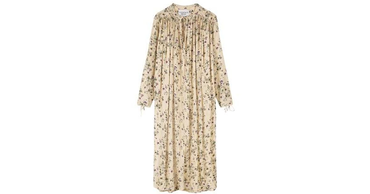 Laurence Bras Robe New Cigarette in Natural | Lyst Canada