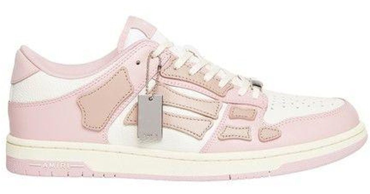 Amiri Sneakers Skel Top Low in Pink | Lyst