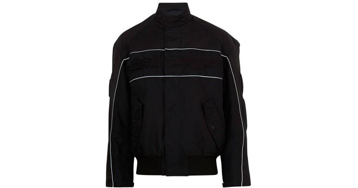 Balenciaga Racing Jacket in Black Grey (Black) for Men - Lyst