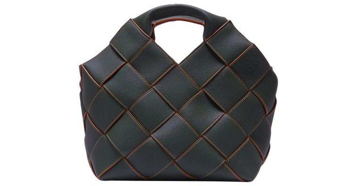 Loewe Woven Basket Bag in Black Lyst