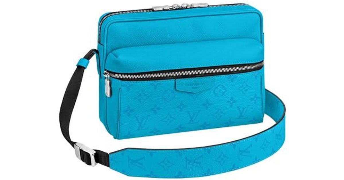 Louis Vuitton Outdoor Messenger Tasche in Blau für Herren | Lyst DE