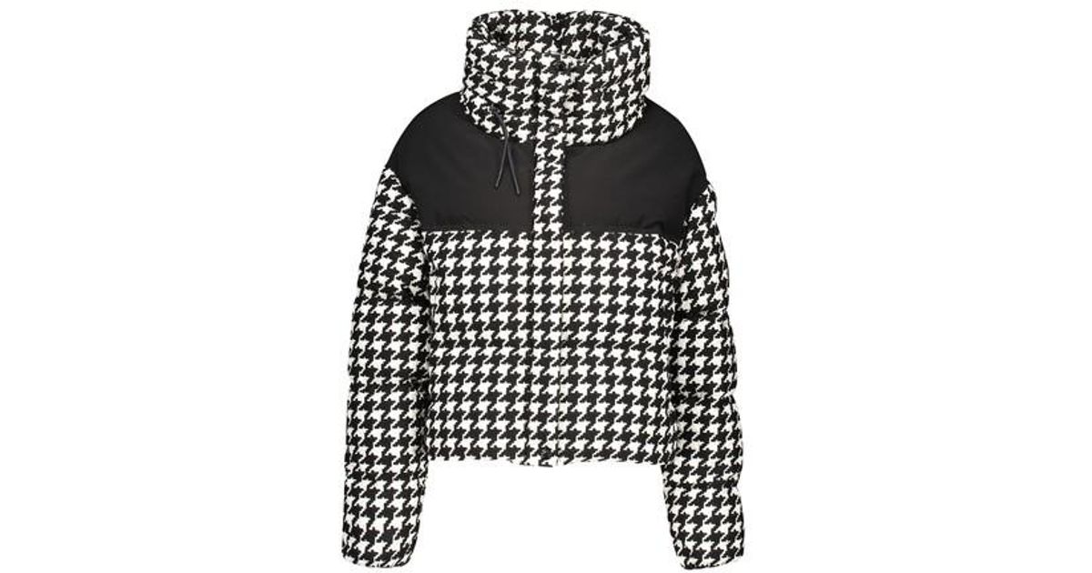Moncler Synthetic Nil Quilted Down Jacket in White Black (Black) - Lyst