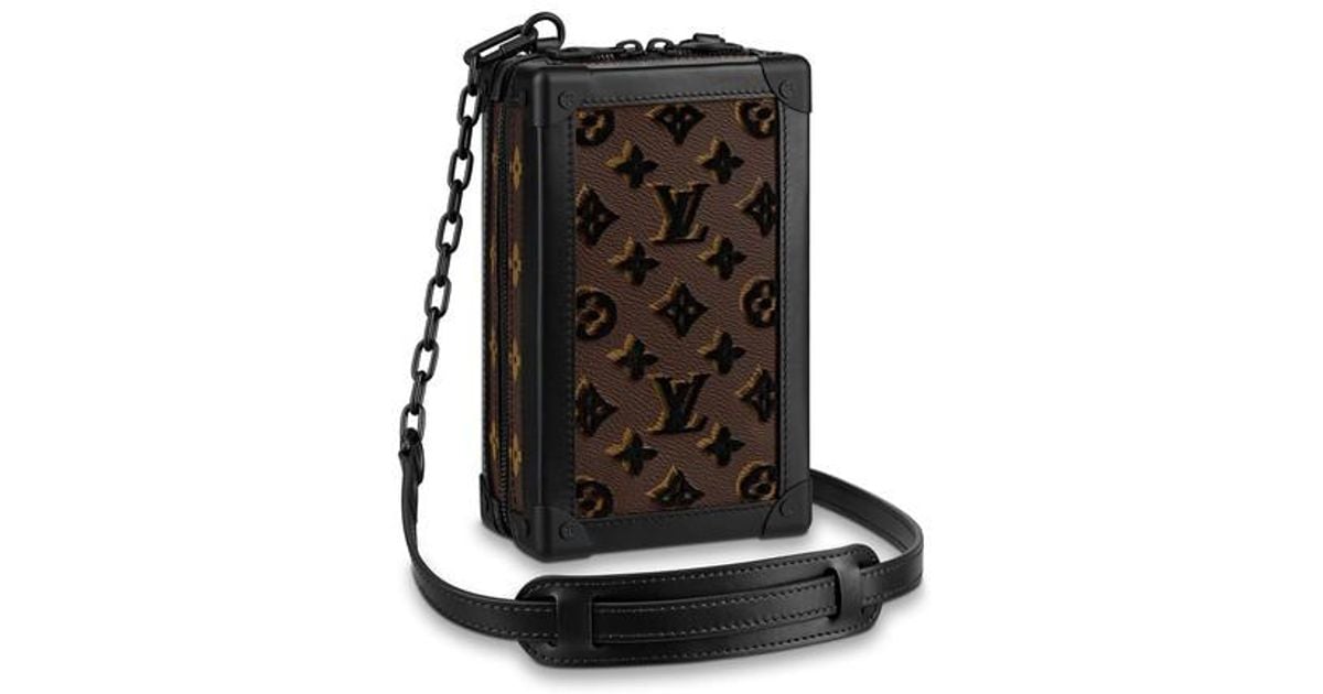 Messenger soft trunk bag Louis Vuitton Black in Cotton - 30929743