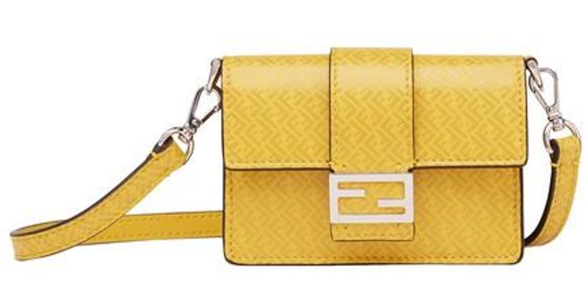 fendi flat baguette