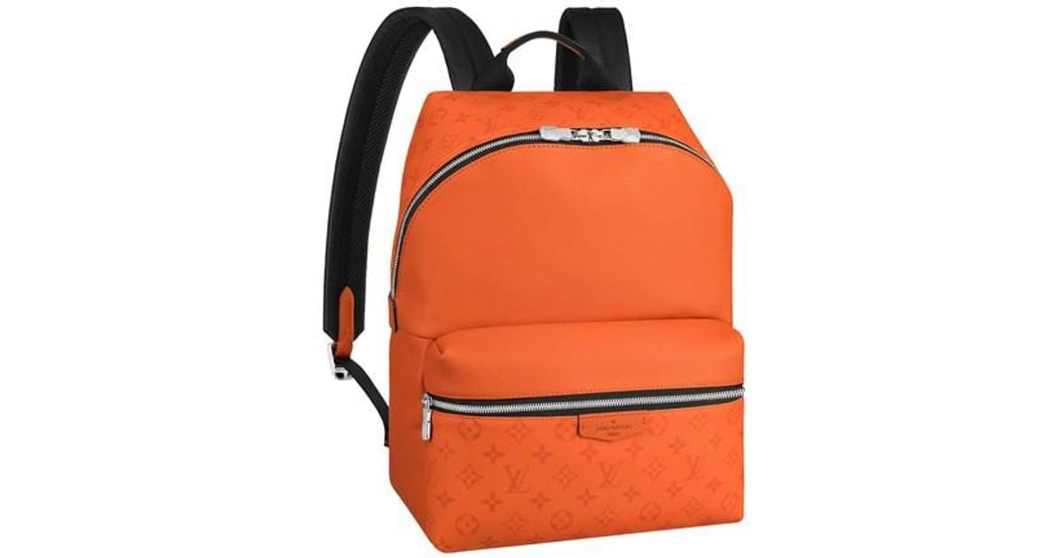 Louis Vuitton Discovery Backpack in Orange for Men | Lyst