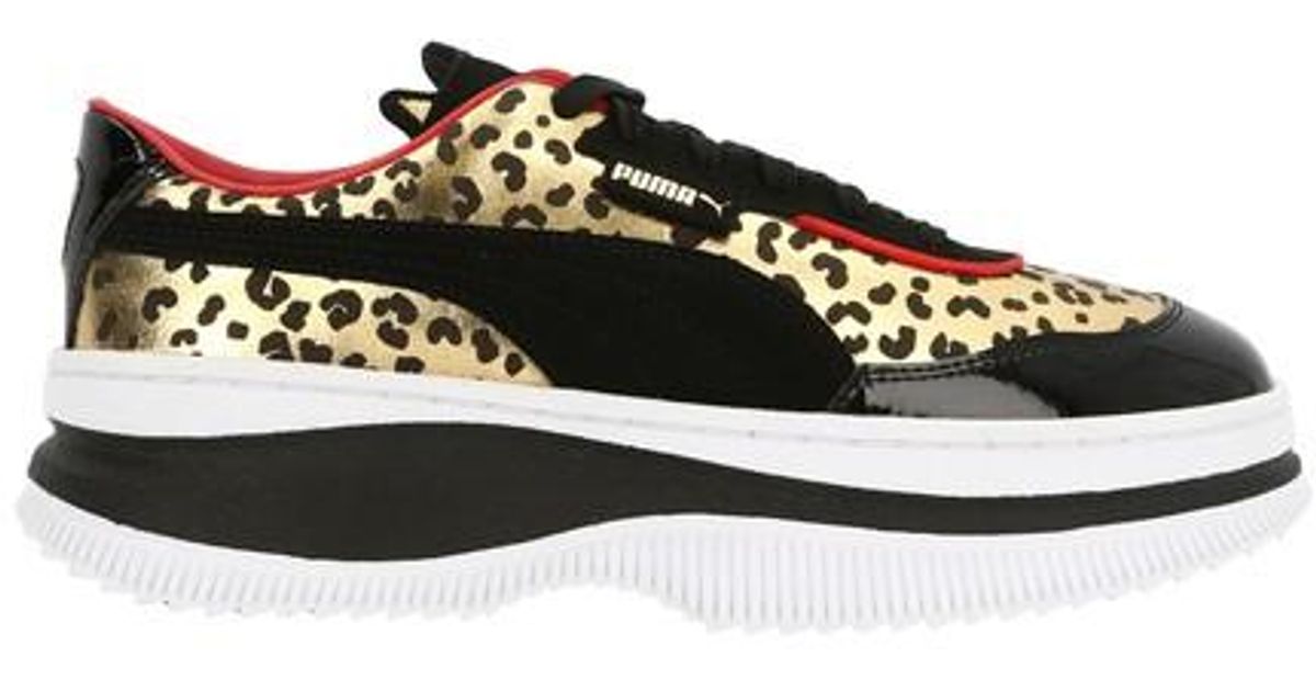 puma leopard fleece