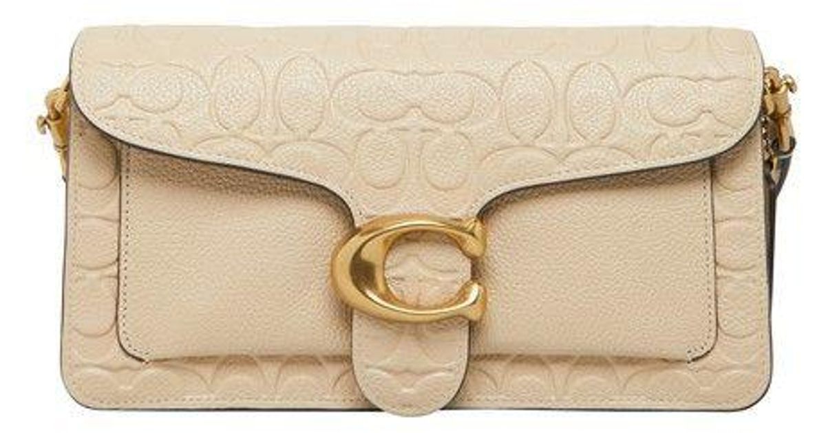 COACH Tabby Shoulder Bag 26 In Signature Leather in Natural Lyst