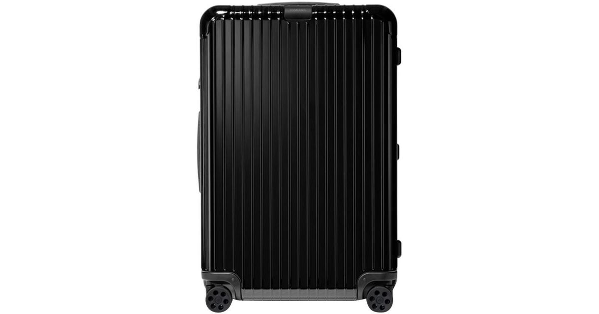 RIMOWA Essential Check-In L Suitcase in Black for Men | Lyst