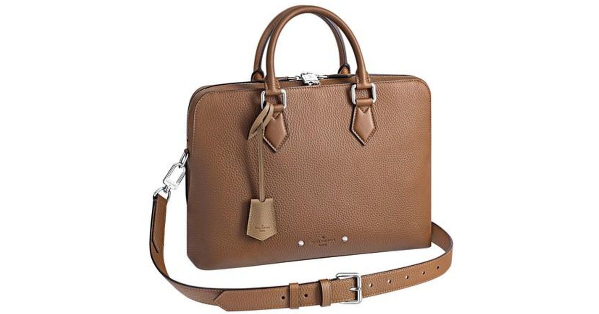 Tadao leather satchel Louis Vuitton Brown in Leather - 37562620