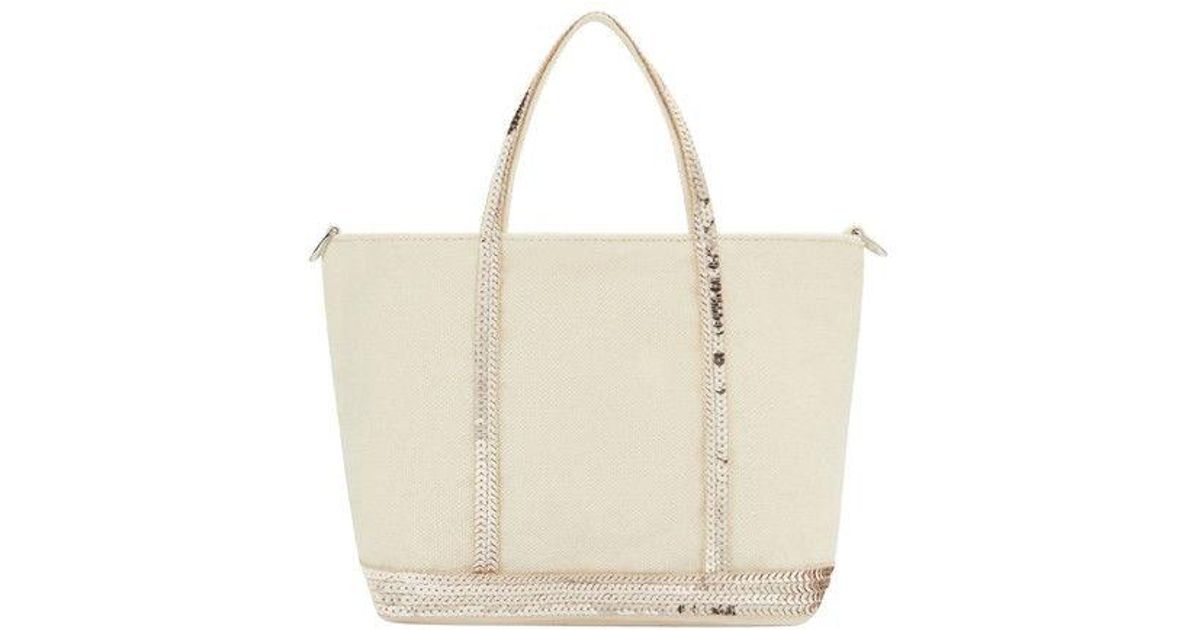 Vanessa Bruno Tote Bag Xs in Natural | Lyst