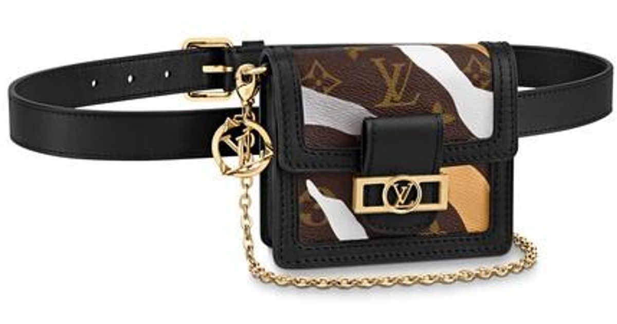 M68619 Louis Vuitton 2019 Monogram LV Pop Bumbag Dauphine BB-Blue