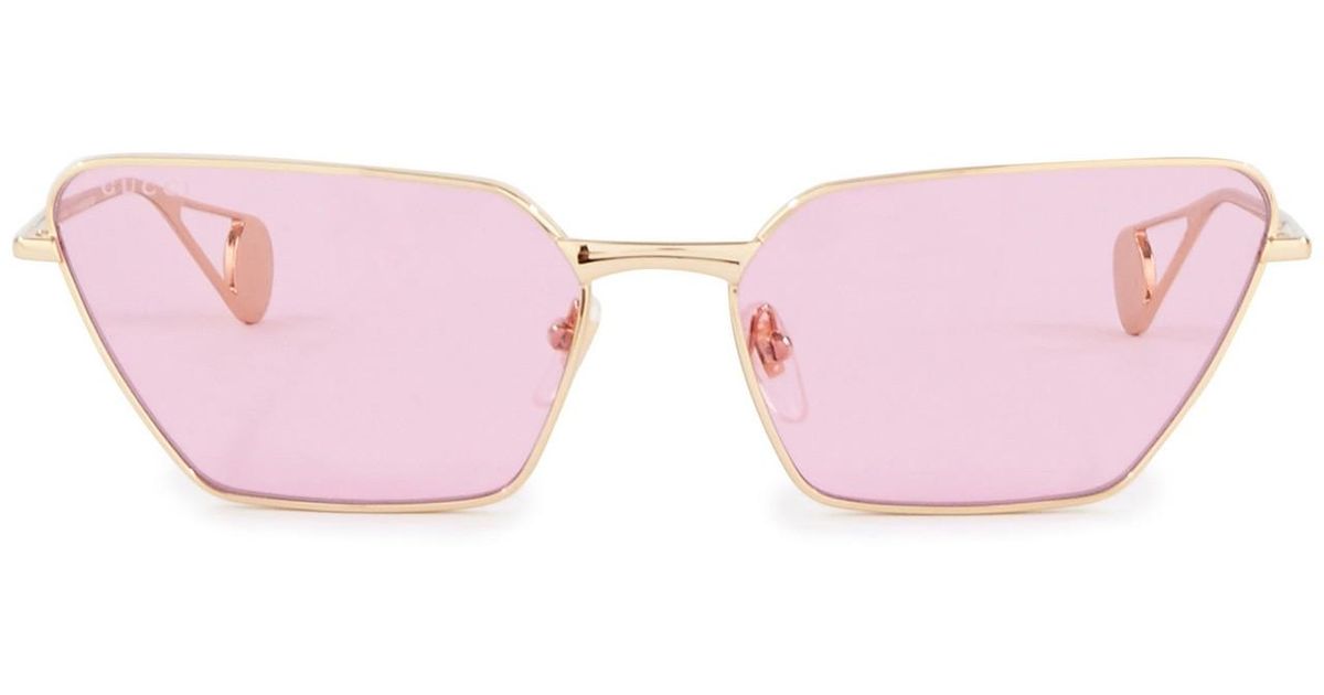 rose gold gucci sunglasses