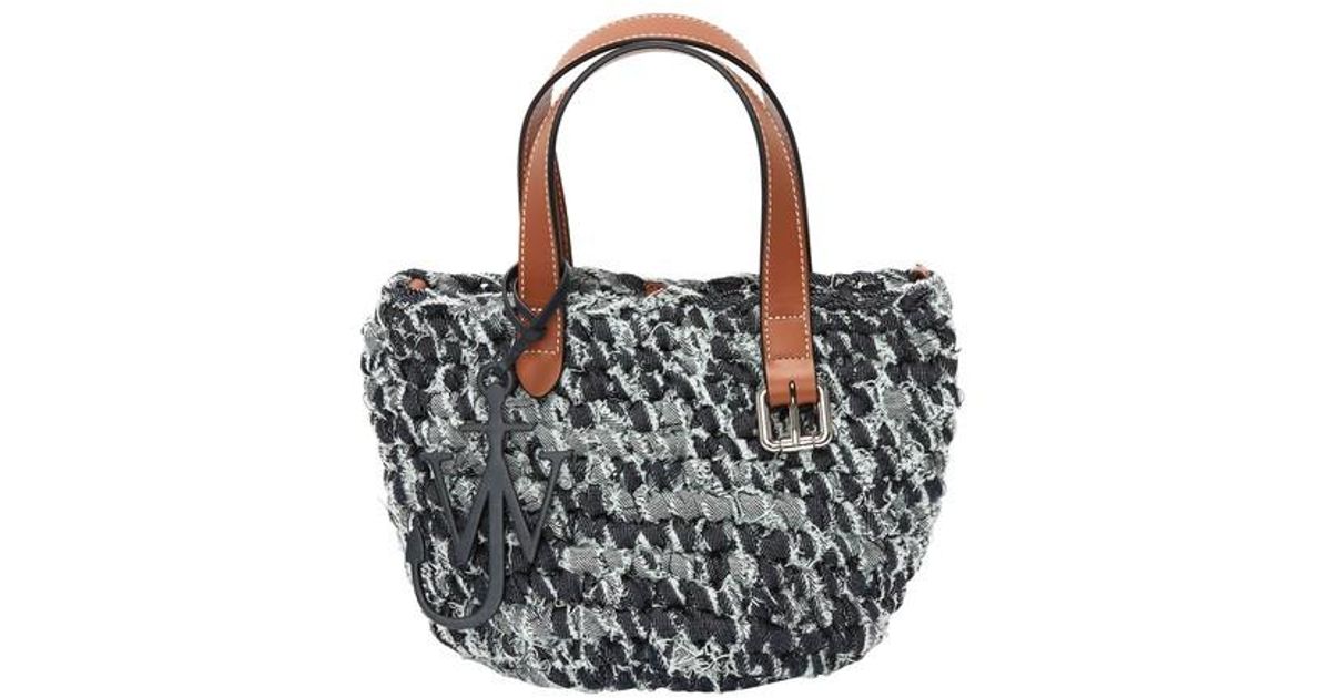 JW Anderson Leather Mini Belt Tote in 