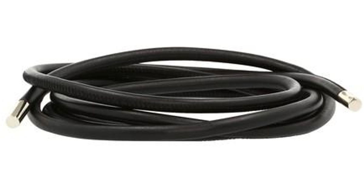 Anine Bing Leather Gaby Belt in Black 