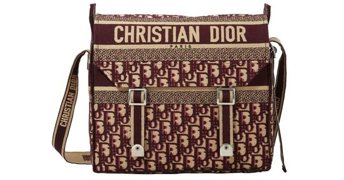Dior Camp Oblique Messenger Bag | Lyst