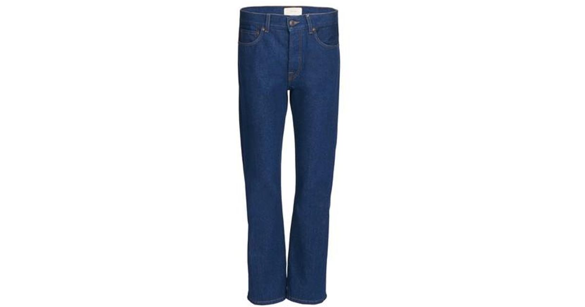 The Row Lesley Jeans in Indigo (Blue) - Lyst