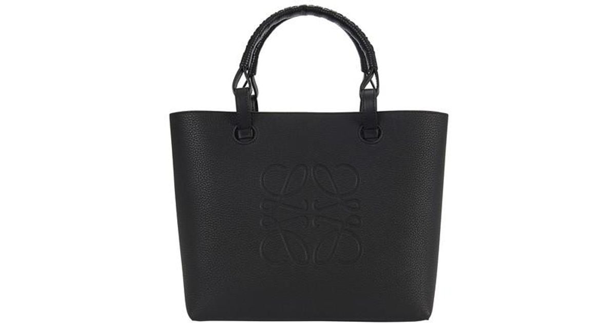 loewe small anagram tote bag