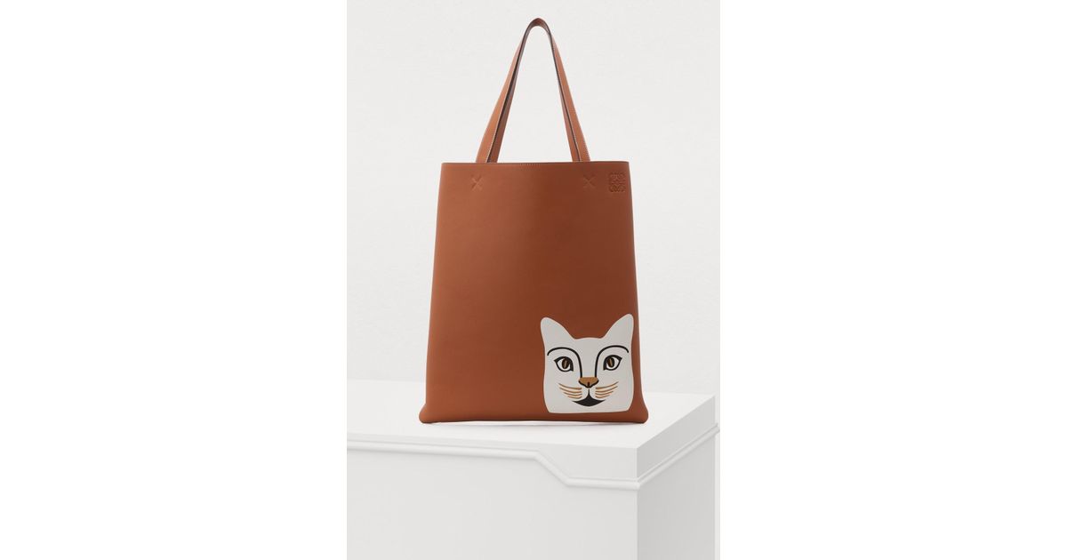loewe cat bag