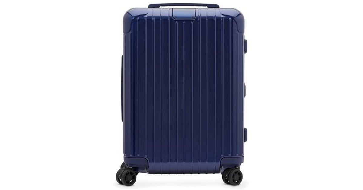 RIMOWA Essential Cabin S luggage in Blue Lyst