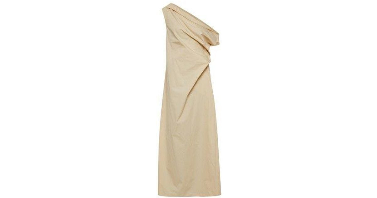 The Row Bamaris Dress in Natural | Lyst