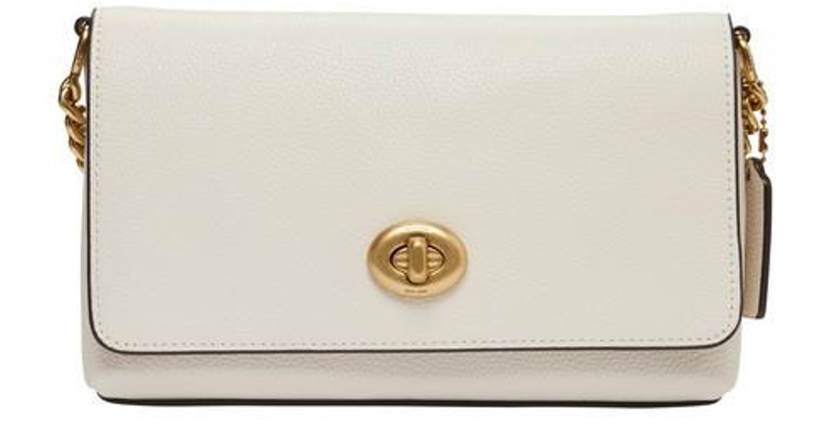 COACH Crosstown Crossbody Bag in Natural Lyst