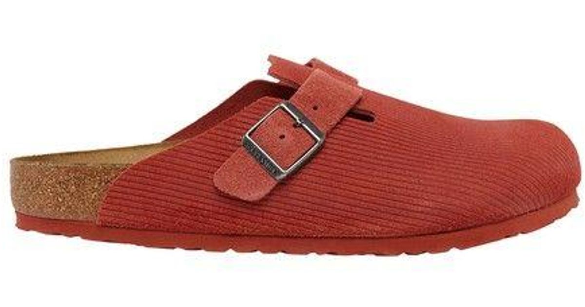 Birkenstock Boston Vl Clogs in Red for Men Lyst